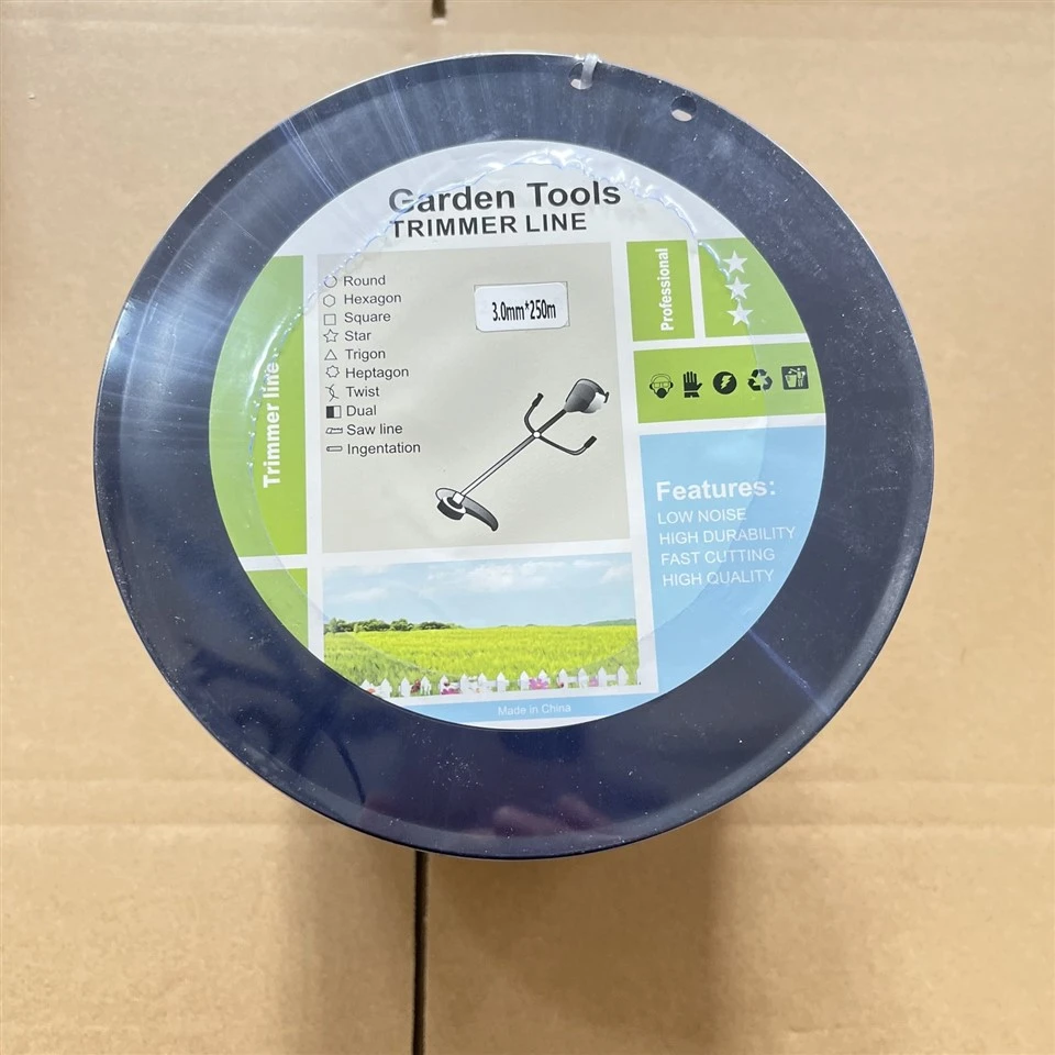3.0mmX166m Trimmer Line Dual Color Round high quality